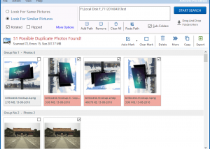 software - Duplicate Photo Finder 1.4 screenshot
