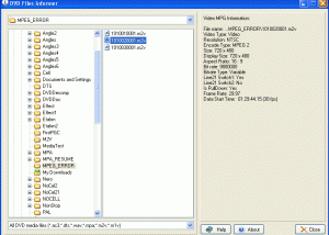 software - DVD Files Informer 1.0 screenshot