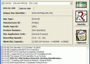 DVD Identifier screenshot
