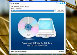 software - DVD to MP4 3.1.3 screenshot