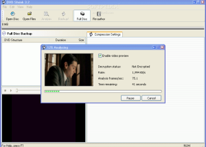 Full DVDShrink screenshot