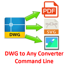 DWG to Any Converter Command Line screenshot