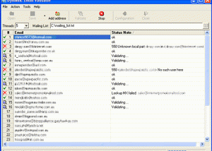 software - Dynamic Email Validator 2.0.13 screenshot