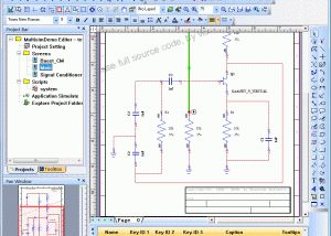 software - E-XD Circuit Design simulation Component 25.01 screenshot