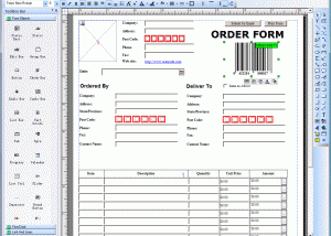 software - E-XD++ Electronic form Component for C++ 25.01 screenshot