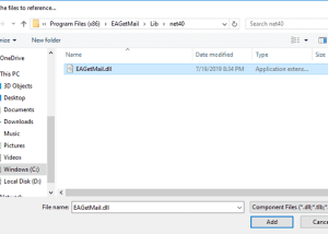 software - EAGetMail POP3 & IMAP4 .NET Component 5.3.5.1 screenshot