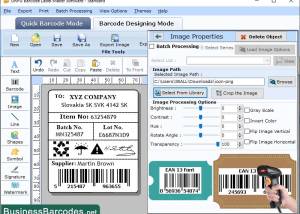 software - EAN 13 Barcode Maker Software 7.5.1.2 screenshot