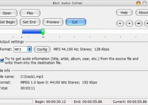 software - EArt Audio Cutter 4.0 screenshot