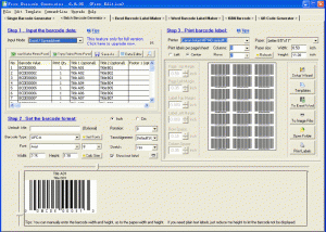 software - EasierSoft Free Barcode Generator 6.8.13 screenshot