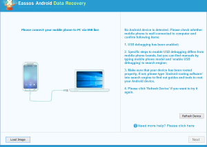 software - Eassos Android Data Recovery 1.2.5.1757 screenshot