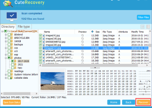 Full EassosRecovery Free screenshot