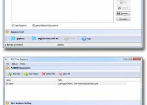 Easy PDF Text Replace screenshot