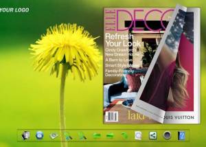 Easy PDF Tools Themes for Green Yellow Flowers screenshot
