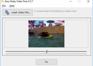 software - Easy Shaky Video Fixer 0.3.7 screenshot