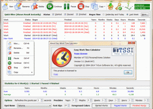 software - Easy Work Time Calculator 9.0 screenshot