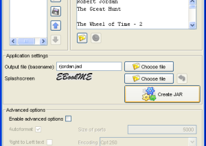 software - EBookME 2.6.7 screenshot