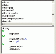 software - ECTACO English <-> Russian Talking Partner Specialized Oil and Gas Industry Dictionary for Win 2.3.31 screenshot