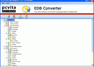 EDB File to PST Converter screenshot