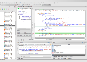 EditiX XML Editor (for Linux/Unix) screenshot