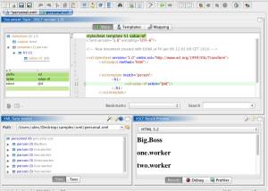 EditiX XML Editor (for Mac OS X) screenshot