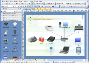 Edraw Network Diagram screenshot