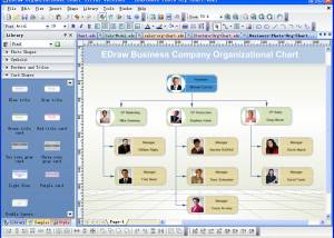 software - Edraw Organizational Chart 8 screenshot