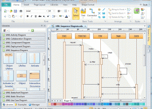 software - EDraw UML Diagrammer 7.9 screenshot