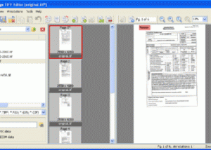 Edytor wielostronicowych plików TIFF (ADEO TIFF Editor) screenshot