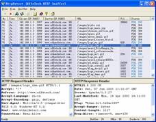 software - EffeTech HTTP Sniffer 4.1 screenshot