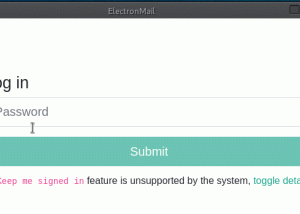 Full ElectronMail screenshot