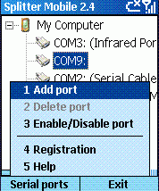 Eltima Serial Splitter Mobile screenshot