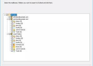software - eM Client to Outlook Migration Tool 2.2.0 screenshot