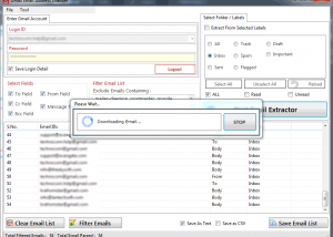 software - Email Address Grabber for Gmail 2.5.0.11 screenshot