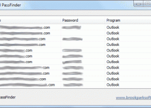 software - Email PassFinder 1.0 screenshot