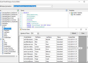 EmailOctopus SSIS Components by Devart screenshot