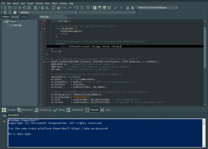 Embarcadero Dev C++ screenshot