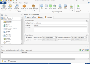 software - EMCO MSI Package Builder Enterprise 11.1.0 screenshot