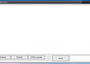 software - eMinifier 1.1.0 screenshot
