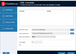 EML Converter screenshot