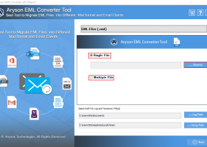 software - EML Converter Tool 21.4 screenshot