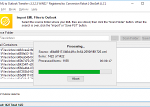software - EML to Outlook Transfer 5.3.3.2 screenshot