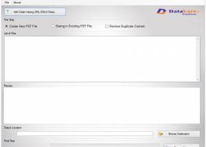 software - EML to PST Converter Free 1.0 screenshot
