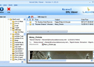 EML Viewer screenshot