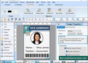 Employee ID Cards Maker screenshot