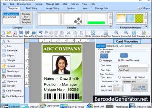 Employee ID Cards screenshot