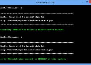 software - Enable Admin 1.5 screenshot