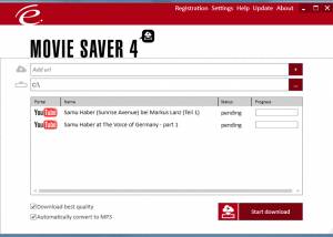 Engelmann Media MovieSaver screenshot