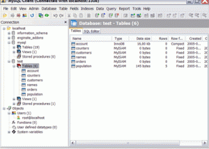 EngInSite MySQL Client screenshot