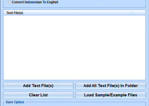 software - English To Indonesian and Indonesian To English Converter Software 7.0 screenshot