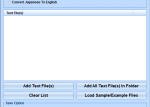 English To Japanese and Japanese To English Converter Software screenshot
